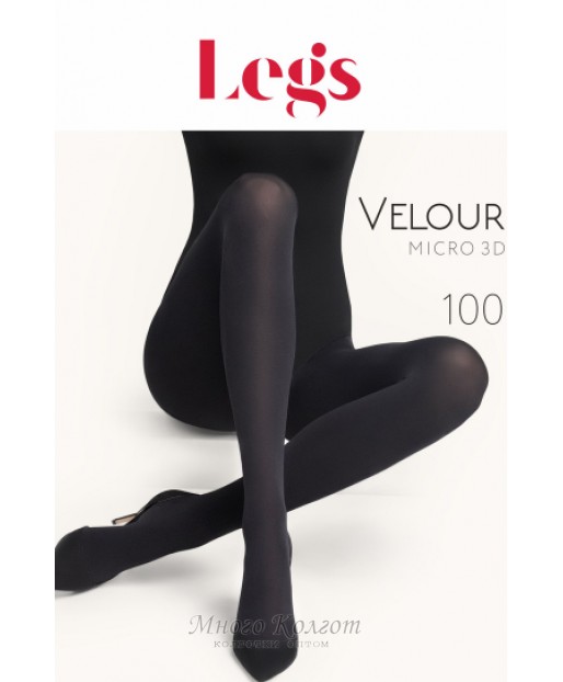 Теплые колготки Legs Velour 100